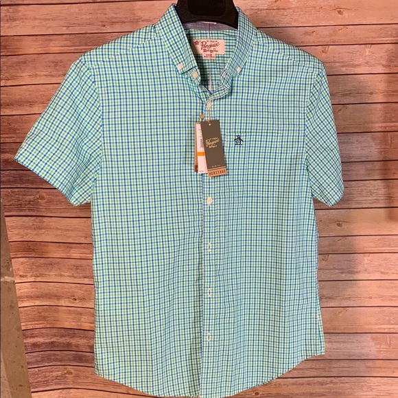 Original Penguin Other - Original Penguin Slim Fit Heritage Oxford Size S